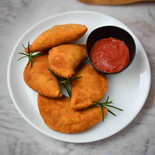 Frozen Jumbo Jalapeno and Cheese Rissoles – George's Pudding and Pie