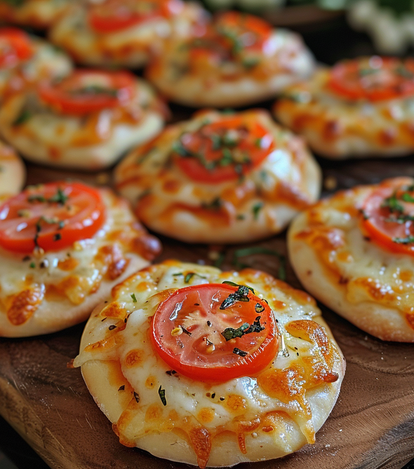 Frozen Mini Cheese and Tomato Bite Sized Pizzas
