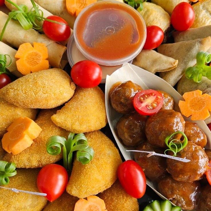 Event-Ready Savoury Stars Platter