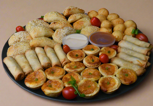 Event Ready Cooked Vegetarian Platter (Serves 6-8)
