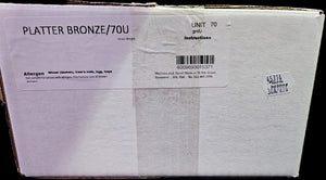 Frozen Bronze Platter (70 Units) (Make it yourself)
