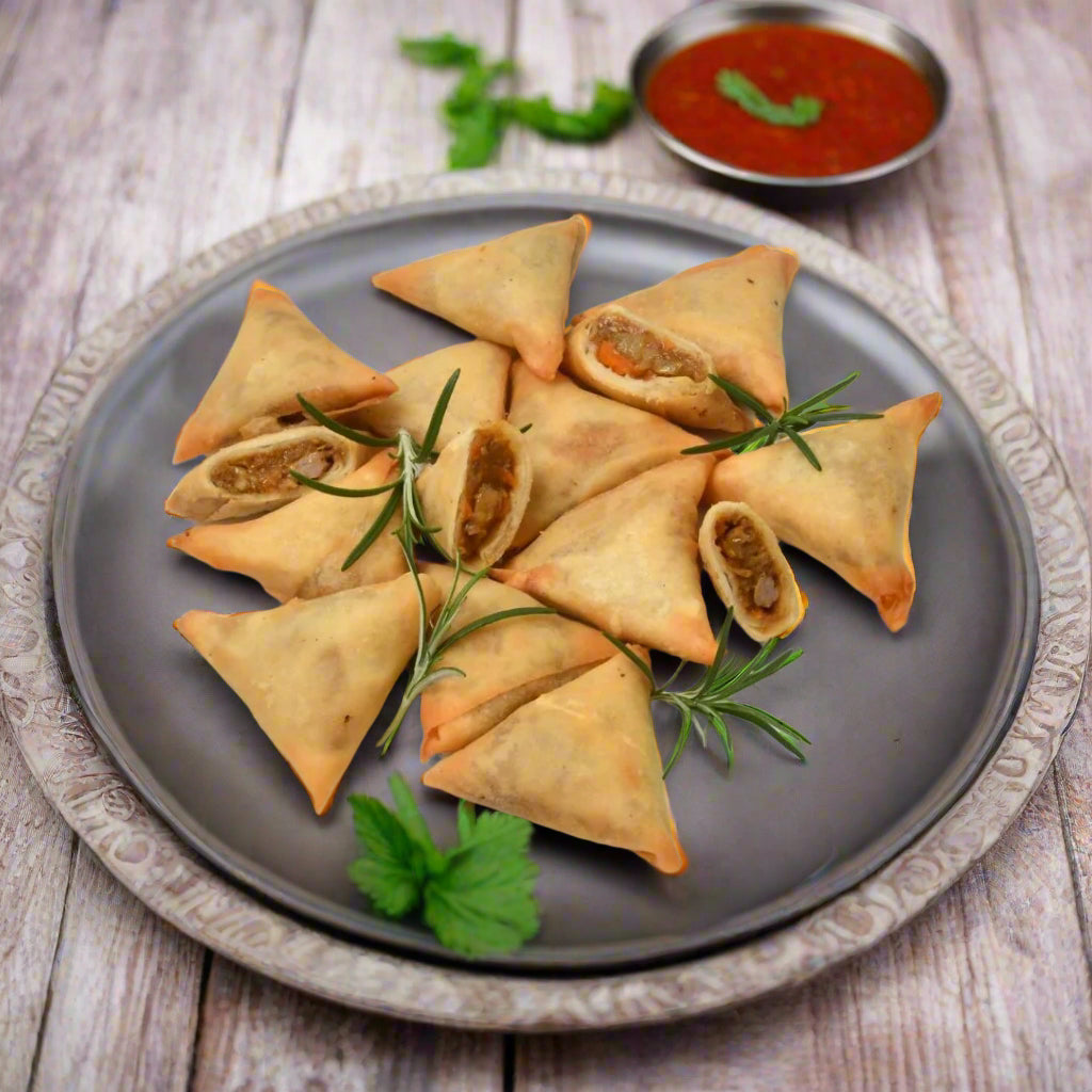 Frozen Beef Samoosas Caterers Pack (200 Units)