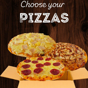 Pick your favourite pizzas for your family (22cm Topped Pizzas)