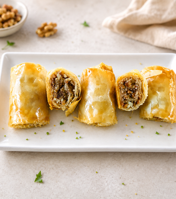 Frozen Greek Baklava and Syrup