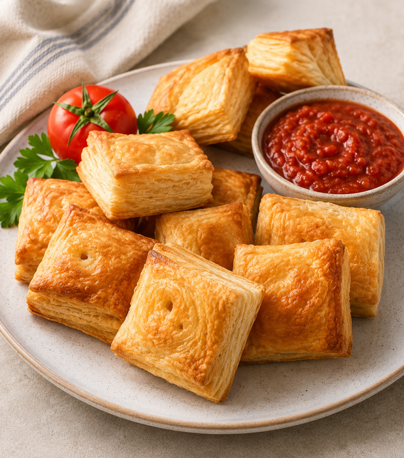 Frozen Mini Pepper Steak Pie
