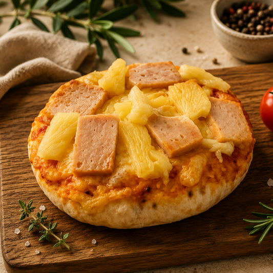 Frozen Mini Hawaiian Pizzas (Chicken Rashers)