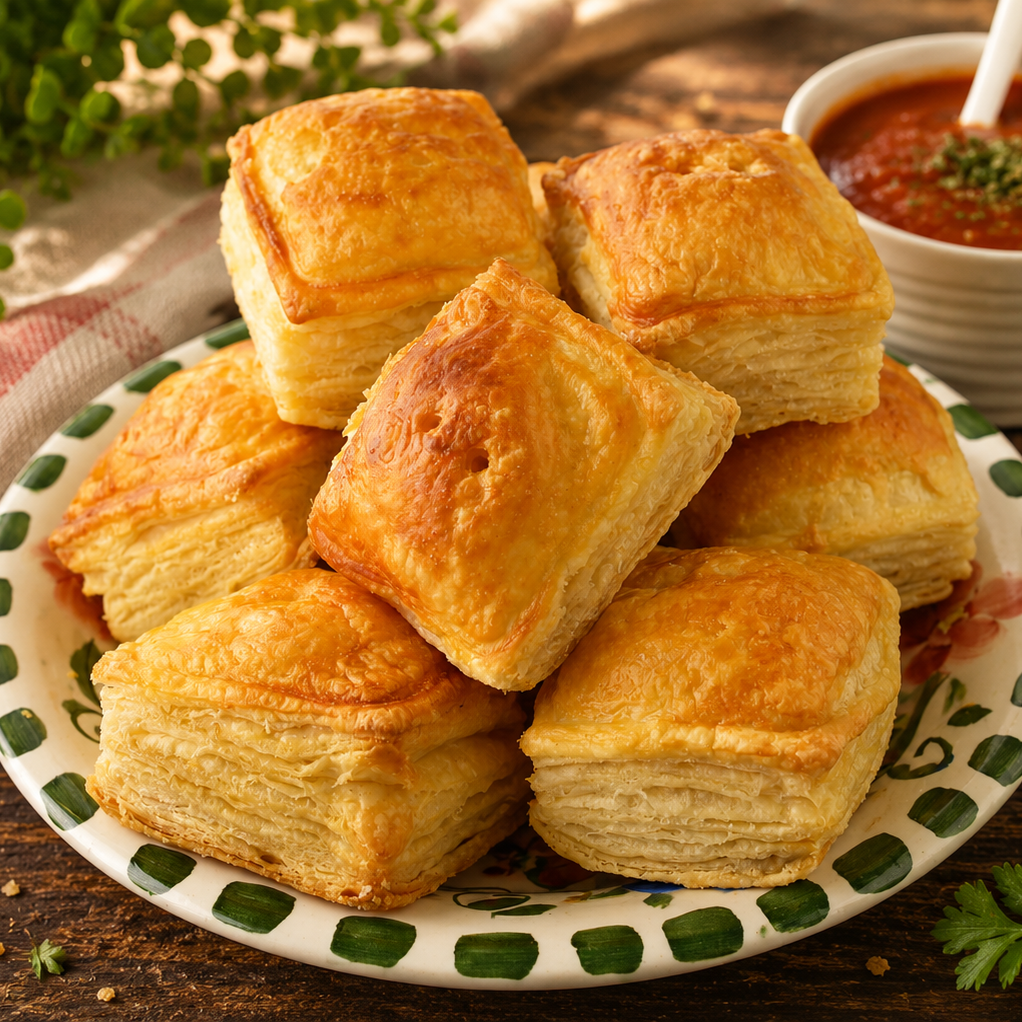 Frozen Mini Pepper Steak Pie