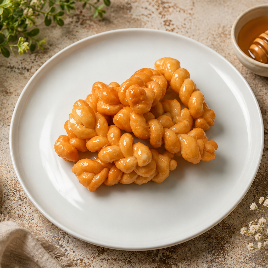 Frozen Koeksisters and Syrup