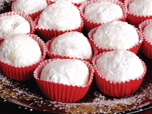 Frozen Almond Biscuit Balls
