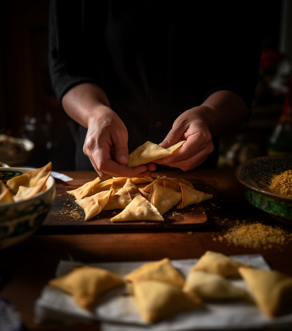 Frozen samoosa dough sheets (Cut to Size)