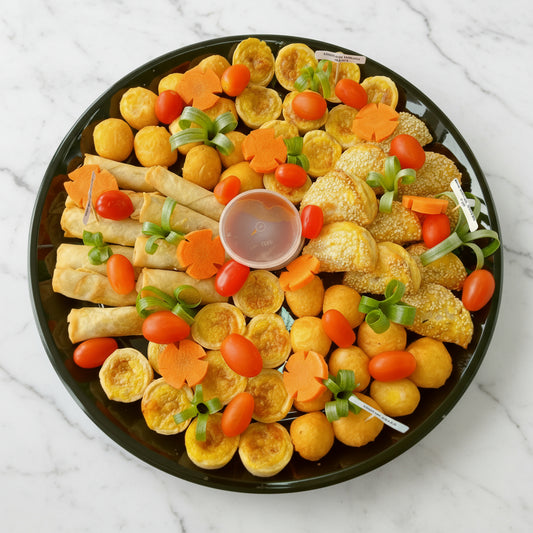 Event Ready Cooked Vegetarian Platter (Serves 6-8)