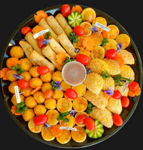 Event Ready Cooked Vegetarian Platter (Serves 6-8)