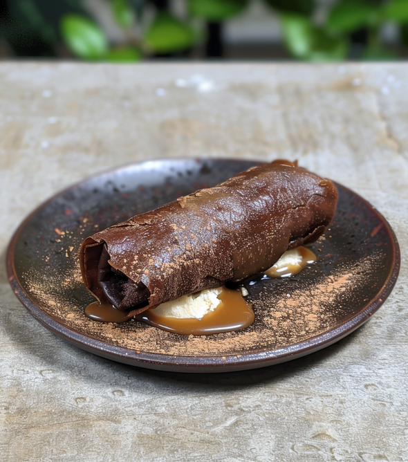 Choco Spring Roll Frozen Desserts – George's Pudding and Pie