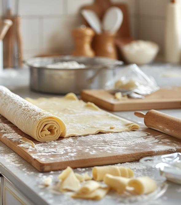 Frozen Puff Pastry Roll (500grams)