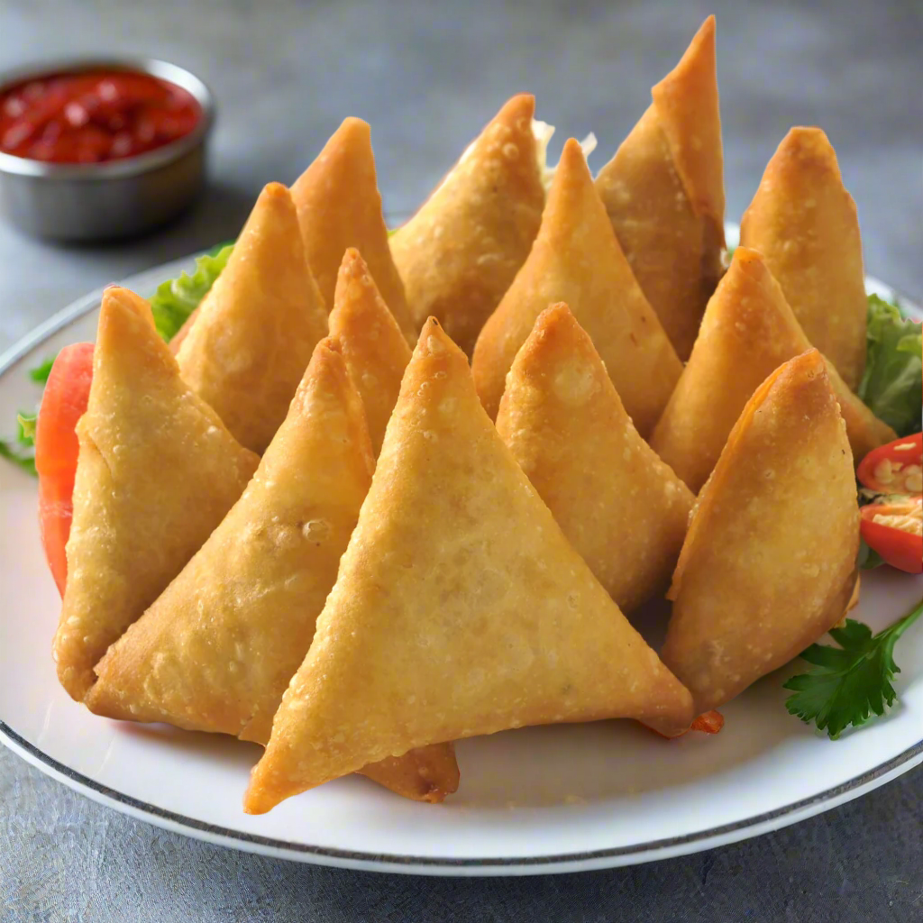 Frozen Cheese and Onion Samoosas Caterers Pack (200 Units)