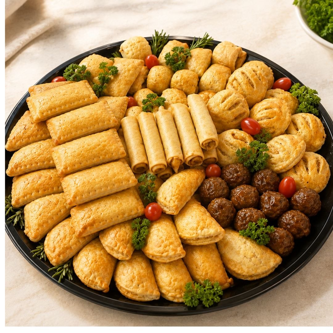 Original Bronze platter serving photograph